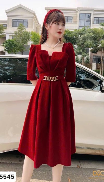 Red Dress V5545