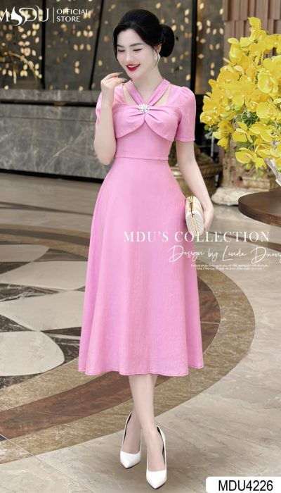 ROSÉ ELEGANCE – SUBTLE TEXTURE IN LUXURIOUS SILK | MDU4226