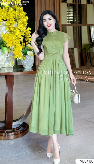 GREEN SERENITY – FRESH FEMININITY IN MOSSY MINT | MDU4105