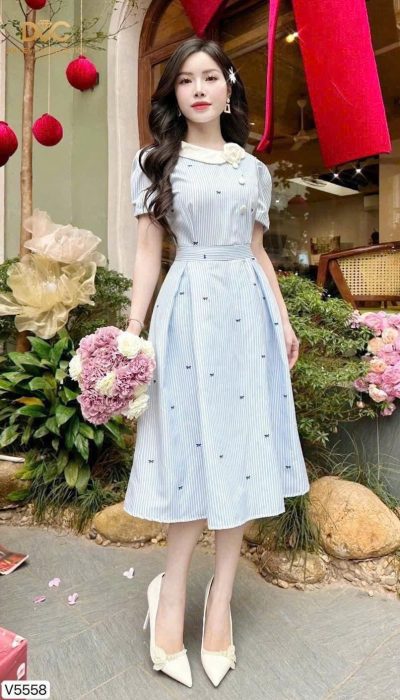 Amelia Dress V5558