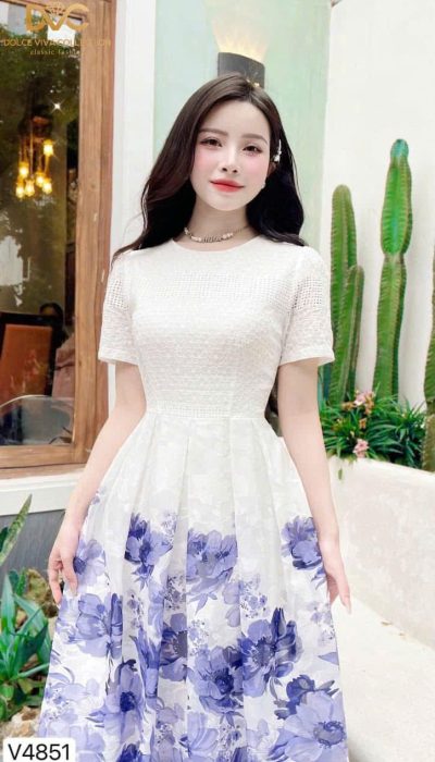 Evelyn Dress V4851