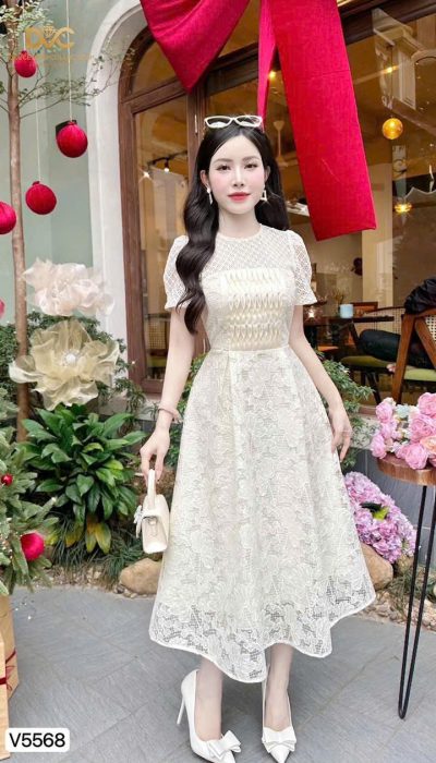 Bonnie Dress V5568