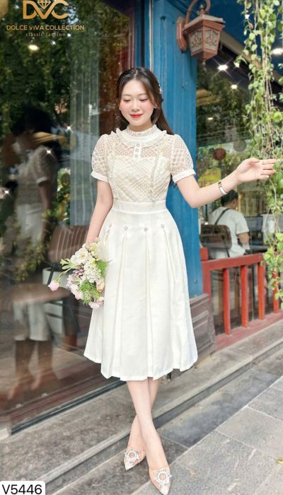 Meadow Dress V5446