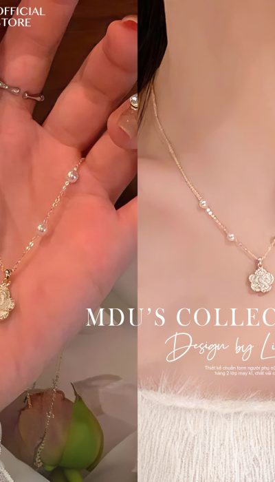 CAMELLIA BLOOM PEARL NECKLACE – VLD002