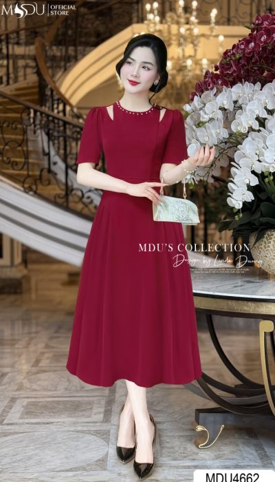 ROUGE DÉCOUPÉ – ELEGANTLY BOLD & FEMININE | MDU4662
