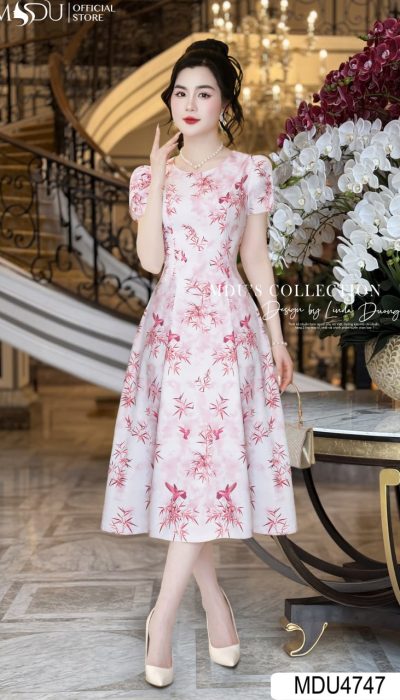 SOFT PINK BLOSSOM – FLORAL ELEGANCE | MDU4747
