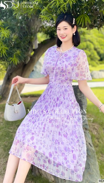 LAVANDE POÉTIQUE – GENTLE BLOSSOMS IN PURPLE HUES | MDU2945