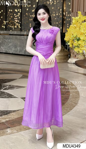 VIOLET ÉTHÉRÉ – DREAMLIKE ELEGANCE IN LILAC | MDU4349