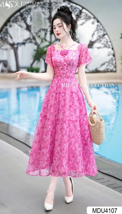 FLEUR DE ROSÉ – SUMMER WHIMSY IN BLOOMING PINK | MDU4107
