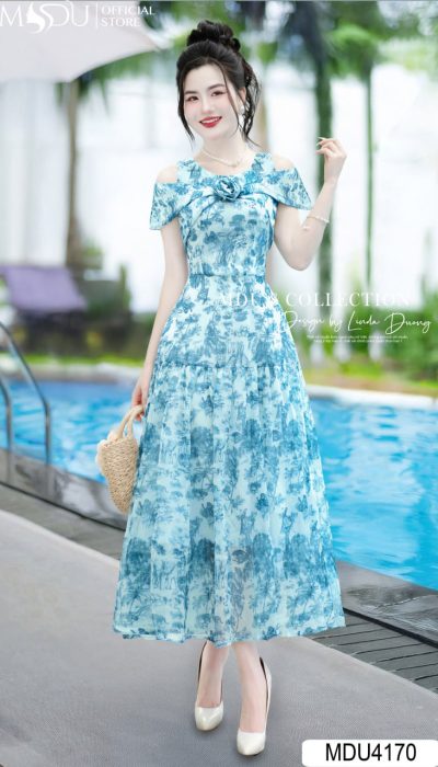 BLEU JARDIN – A TOILE DE SUMMER ELEGANCE | MDU4170