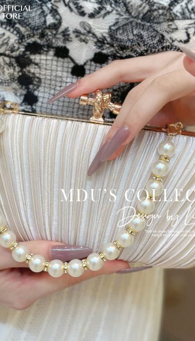 LUMIÈRE SATIN CLUTCH – TLD001