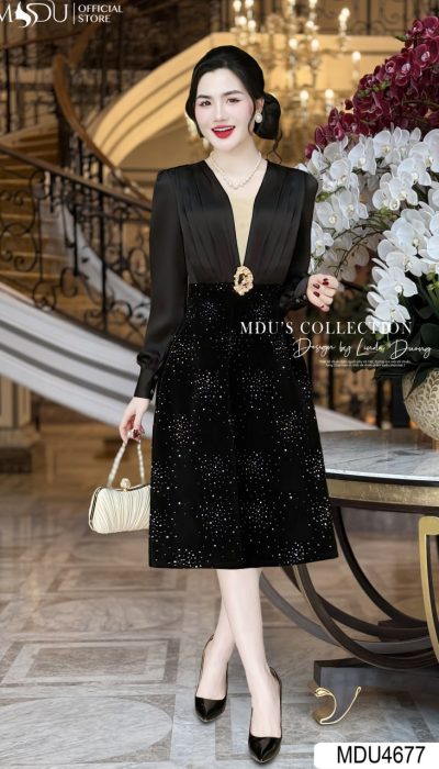 NOIR ÉTOILÉE – ELEGANT NIGHTTIME SPARKLE | MDU4677