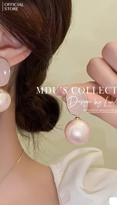 LUMI DROP – Pearl & Gloss Teardrop Earrings | VLD017