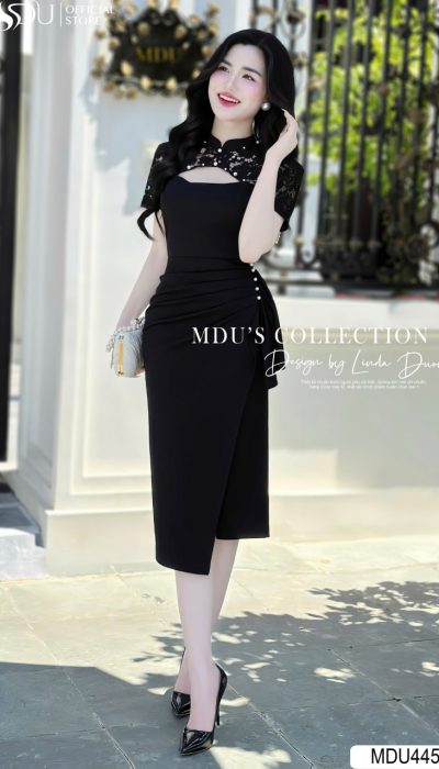 NOIR ALLURE – MODERN CHIC WITH A TOUCH OF SENSUALITY | MDU4455