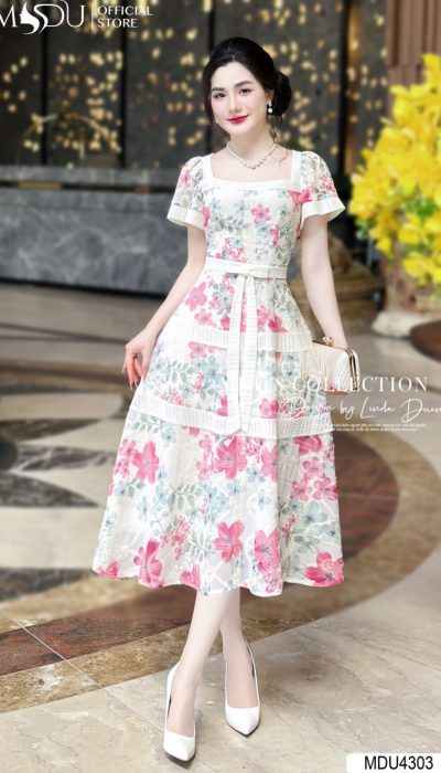 JARDIN D'ÉTÉ – BLOOMING CHARM IN EVERY THREAD | MDU4303