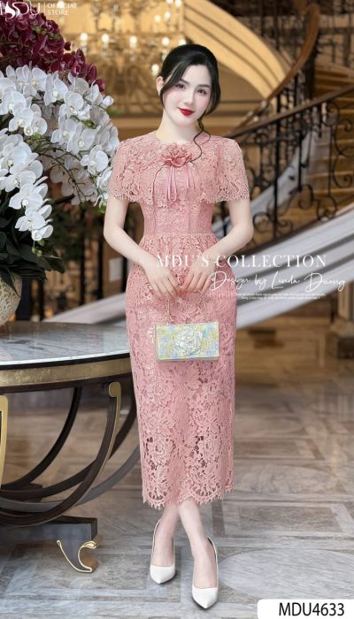 ROSE DÉLICATE – A CELEBRATION OF FEMININITY IN FRENCH LACE | MDU4633