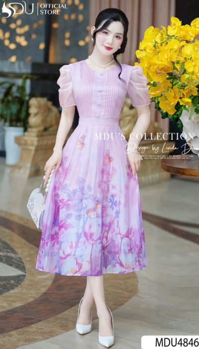 ROSE ÉTOILÉE – BLOOMING GRACE IN LILAC DREAMS | MDU4846