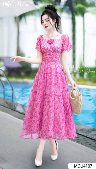 FLORAL FUCHSIA – VIVID BLOOM FOR SUNLIT DAYS | MDU4107