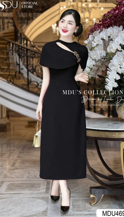 NOIR ICONIQUE – SCULPTED POWER & QUIET LUXURY | MDU4690