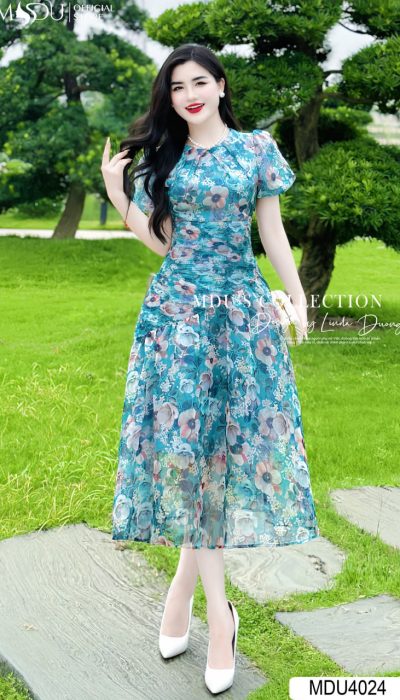 AQUA BLOSSOM – GRACEFUL & FLORAL FEMININITY | MDU4024