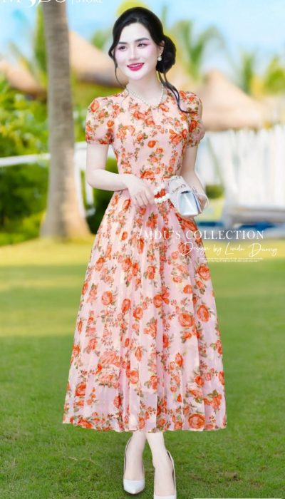 PEACH BLOOM – SOFT, ROMANTIC & VINTAGE CHIC | MDU4844