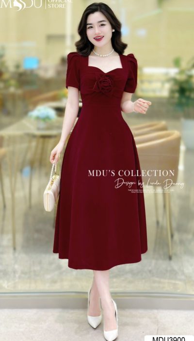 ROUGE ROMANCE – Timeless Beauty In Burgundy Bloom | MDU3900