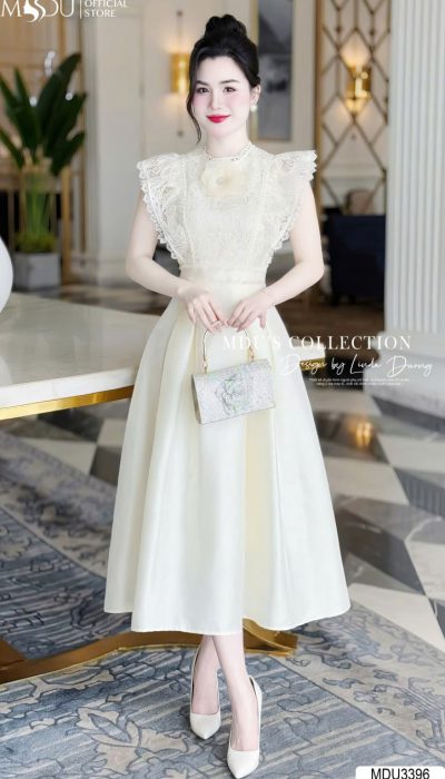 CRÈME ÉTOILÉE – WHIMSICAL & REFINED FEMININITY | MDU3396