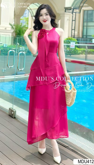 FUCHSIA BREEZE – SUMMER ELEGANCE IN EVERY FLOW | MDU4127