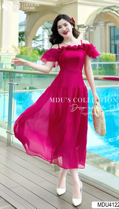 FLAMINGO BLOOM – BREEZY ROMANCE BY THE WATER | MDU4122