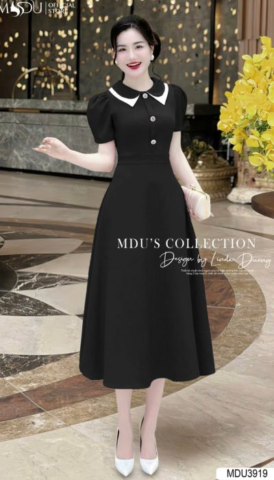 NOIR ÉLÉGANCE – MODERN VINTAGE CHARM | MDU3919