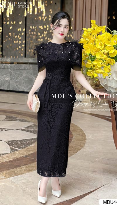 NOIR ÉTOILÉE – MYSTIC GLAMOUR IN MIDNIGHT BLACK | MDU4420