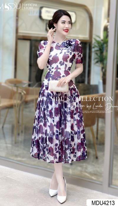 PLUM BLOSSOM – ELEGANT VIBRANCE IN MODERN FLORALS | MDU4213