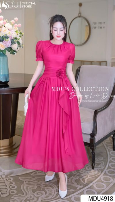 FUCHSIA BLOOM – GRACEFUL & VIBRANT | MDU4918