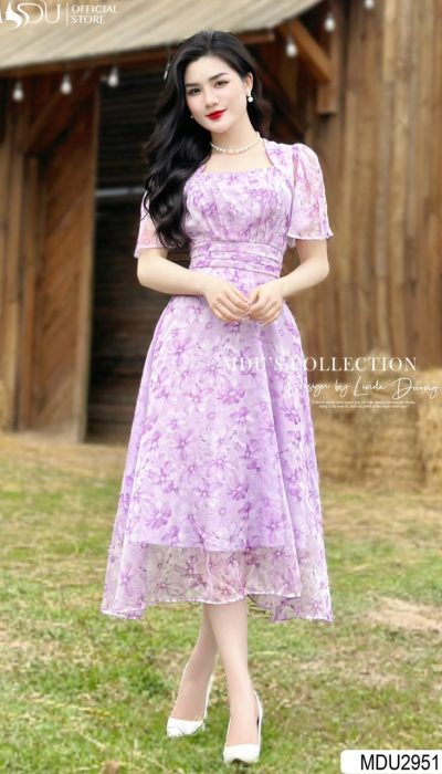 LAVENDER BLOOM – A DREAM IN VIOLET FLORALS | MDU2951