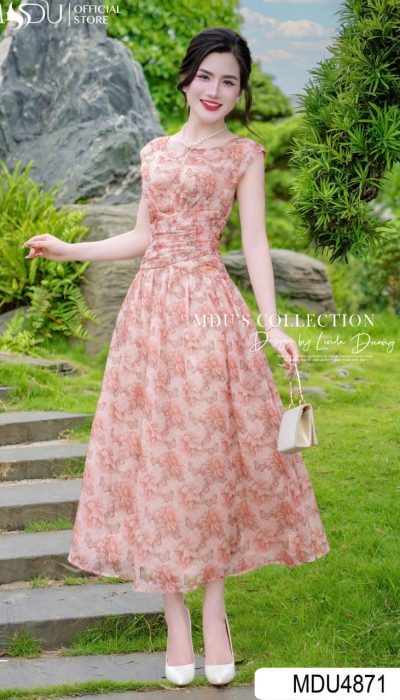 PÊCHE DOUCE – SOFT BLOOMS IN EARTHY ELEGANCE | MDU4871