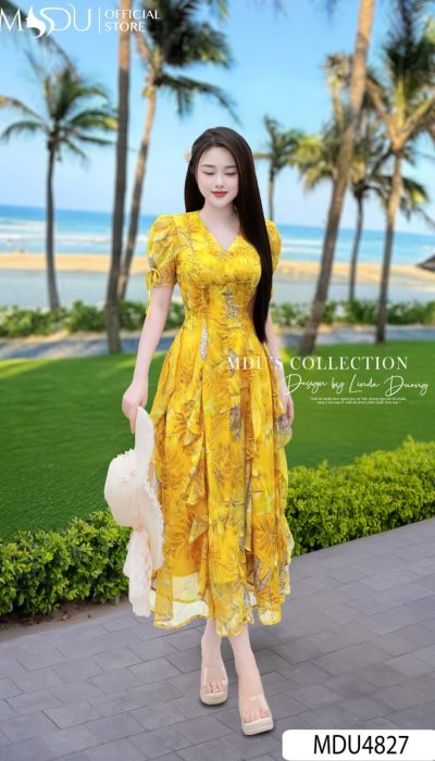GOLDEN SUNSHINE FLOW | MDU4827 – Radiate Joy And Feminine Charm