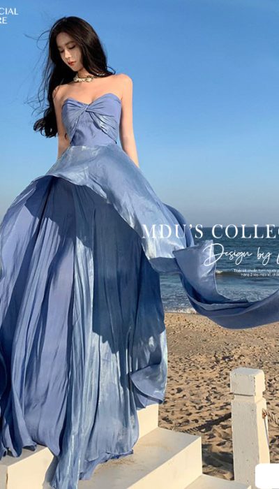 OCEAN WHISPER GOWN - MUS098