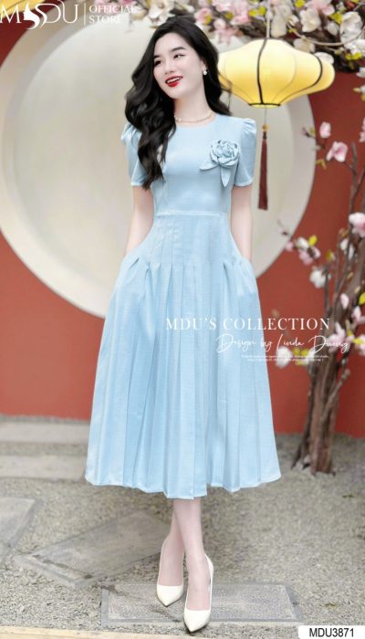 ÉLÉGANCE BLEU – FRESH & ELEGANT | MDU3871