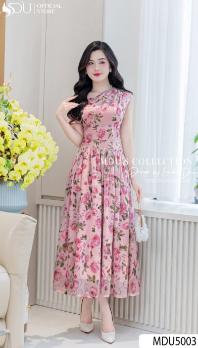 BLOOMING GRACE – ROMANTIC ELEGANCE IN FLORAL SPLENDOR | MDU5003