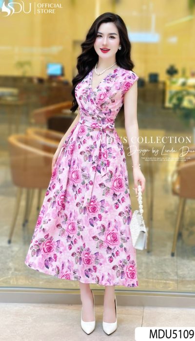 ROSÉ ALLURE – FEMININE CHARM IN FLORAL ROMANCE | MDU5109