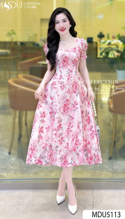 PETAL SERENADE – GRACEFUL CHARM IN FLORAL SYMPHONY | MDU5113