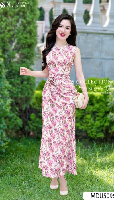 VINTAGE BLOSSOM – FEMININE ELEGANCE IN FLORAL GRACE | MDU5096