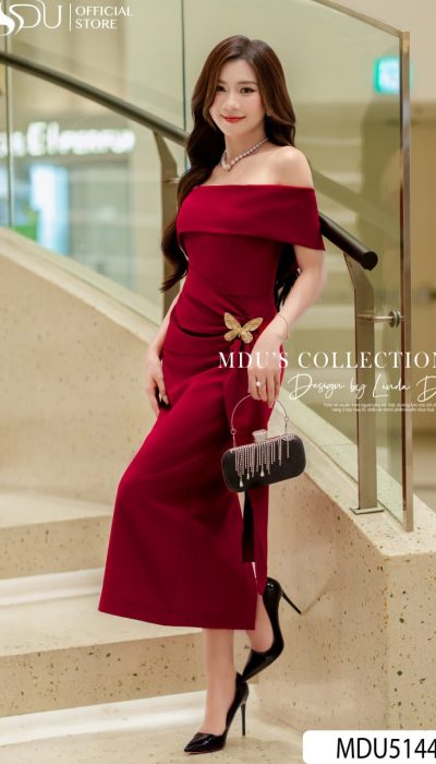 CRIMSON ALLURE – THE ART OF REFINED GLAMOUR | MDU5144
