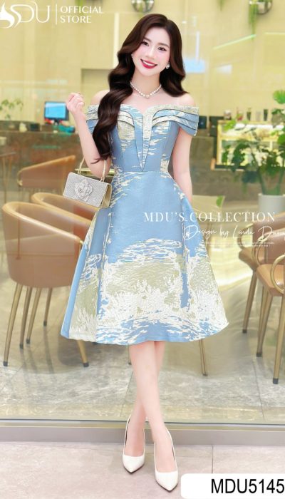 AQUA POISE – REFINED SPLENDOR IN SCULPTED ELEGANCE | MDU5145