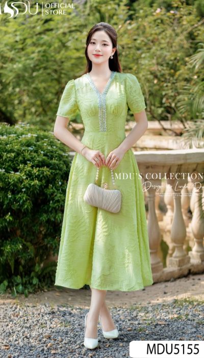 LIME AURA – MODERN GRACE IN FRESH TEXTURE | MDU5155