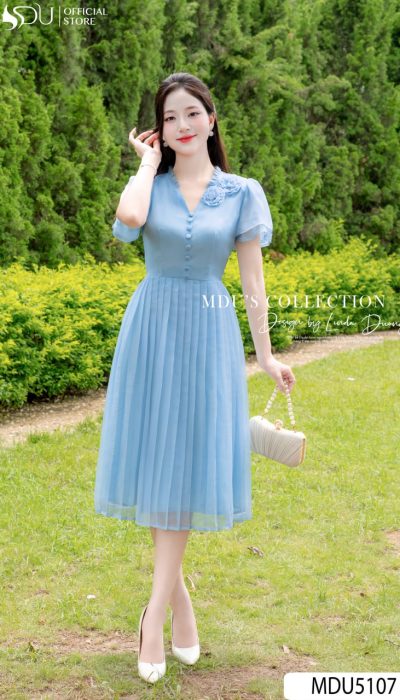 SOPHISTICATED FLORAL CHARM – ELEGANCE IN EVERY STITCH | MDU5107