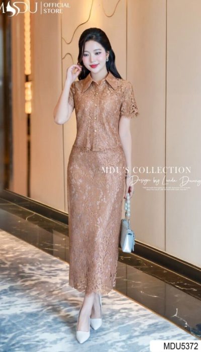 CARAMEL LACE – CLASSIC ELEGANCE WITH MODERN GRACE | MDU5372
