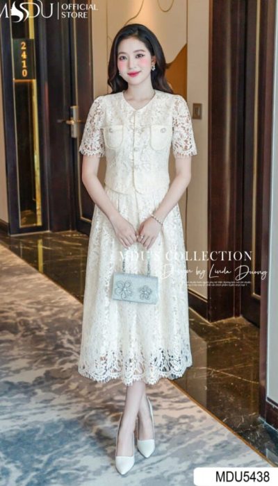 IVORY BLOOM – LUXE LACE IN CLASSIC ELEGANCE | MDU5438