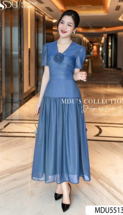 BLUE SERENITY – TIMELESS BEAUTY IN SUBTLE SHINE | MDU5513