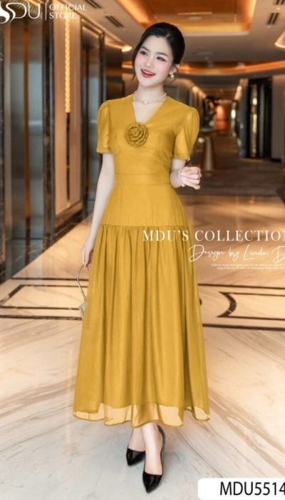 GOLDEN POISE – RADIANT ELEGANCE IN MOTION | MDU5514